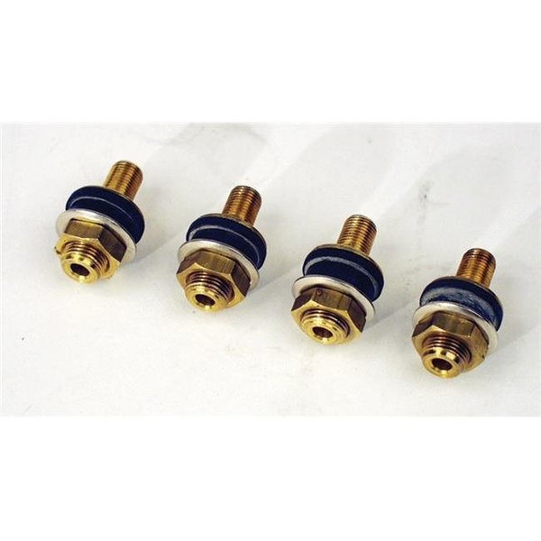 Longacre Longacre 52-50265 Low Profile Brass Valve Stems; Pack of 4 LON52-50265